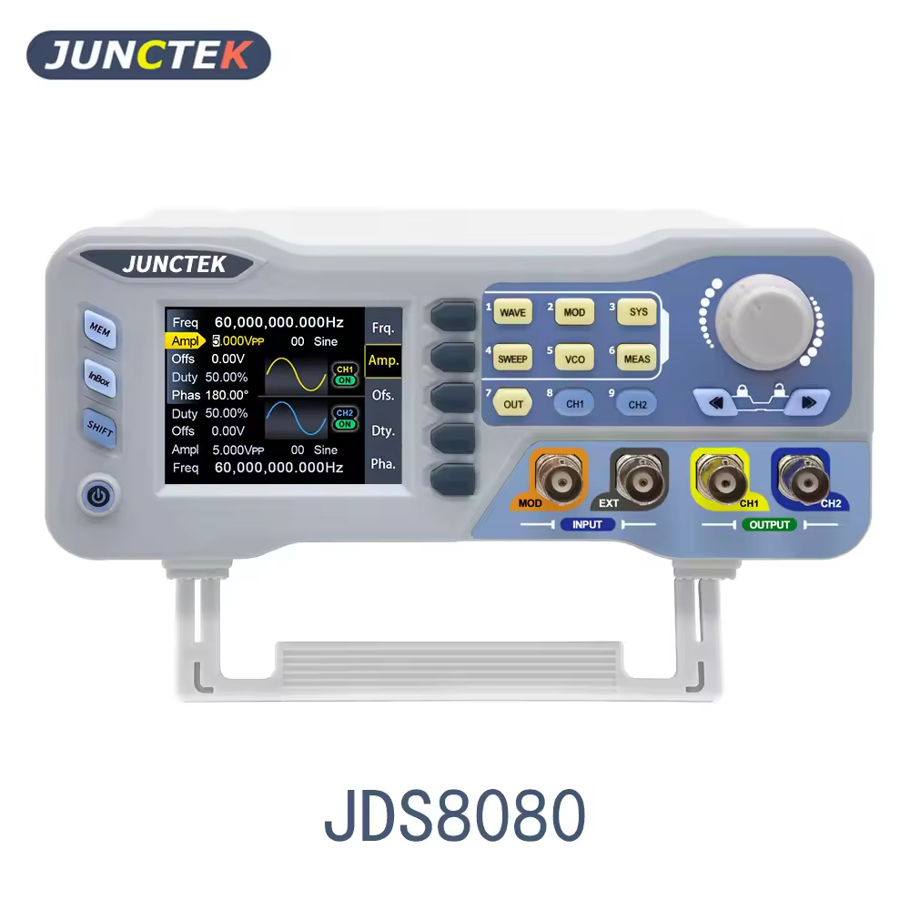 Function Arbitrary Waveform Generator - JDS8080 JUNCTEK Gerador de Sinal de