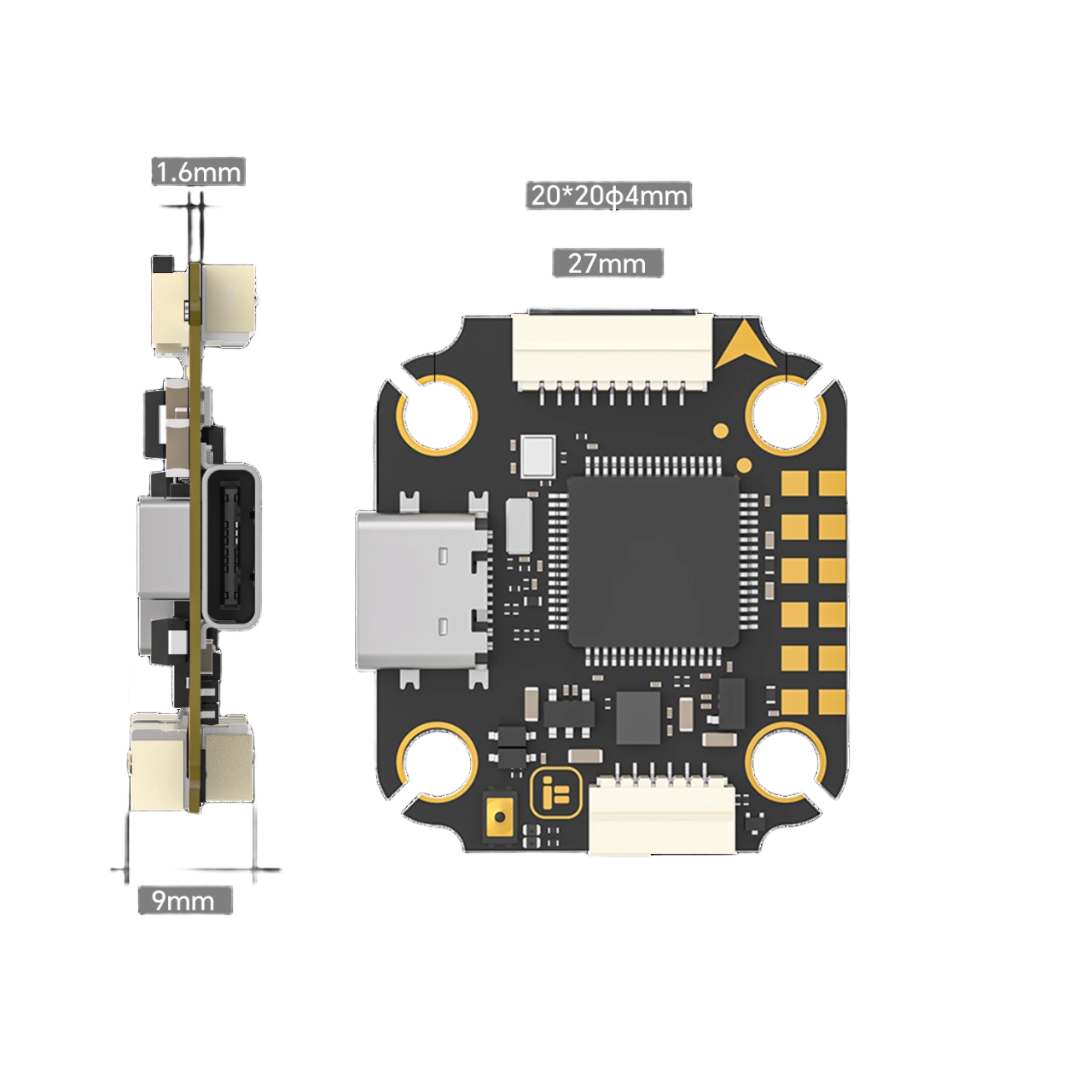 Conjunto IFlight Borg Mini F7  - Fpv Flight Controller F7 Stack 60A avaliação e preço