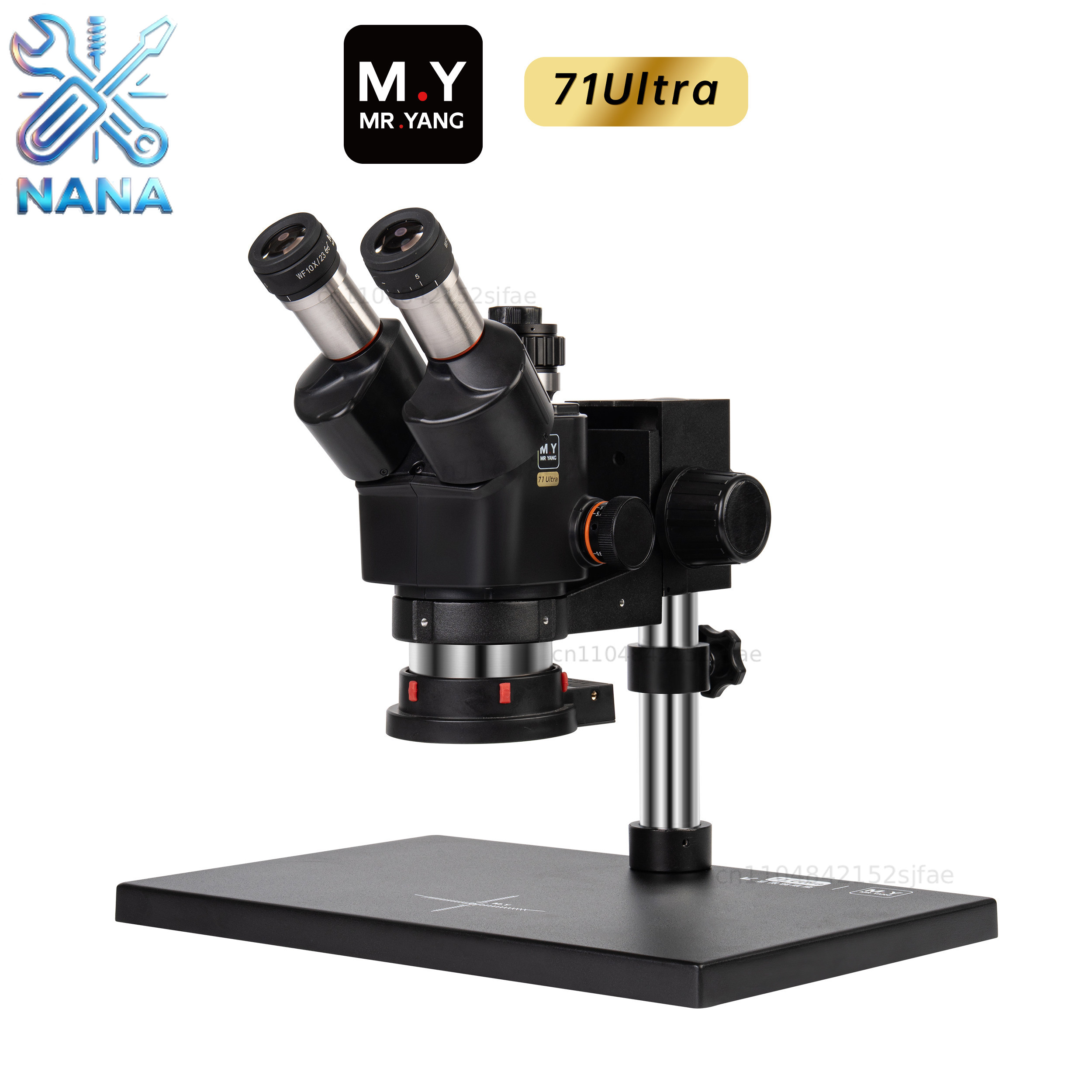 Microscópio Trinocular YCS MR. - Stereo Trinocular Microscope Pcb avaliação e preço