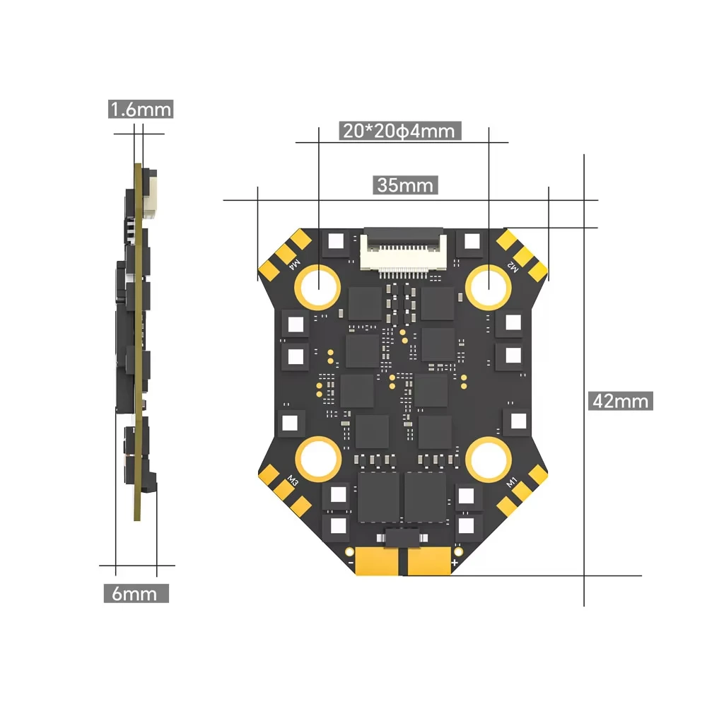 Controlador de Voo iFlight Bor - Fpv Flight Controller F7 Stack 60A avaliação e preço