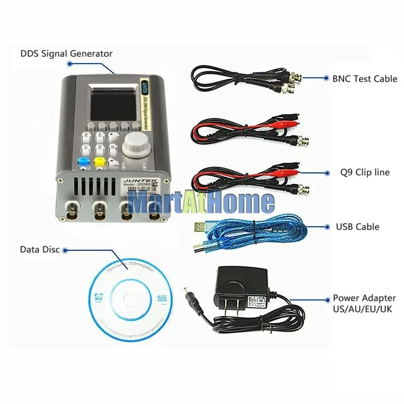 Gerador de Sinal DDS Digital d - Function Arbitrary Waveform Generator avaliação e preço