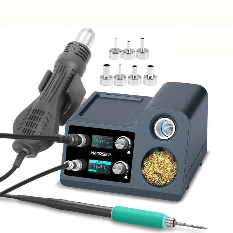 Estação de Solda T12 8210 8115 - Hot Air Rework Station T12 avaliação e preço